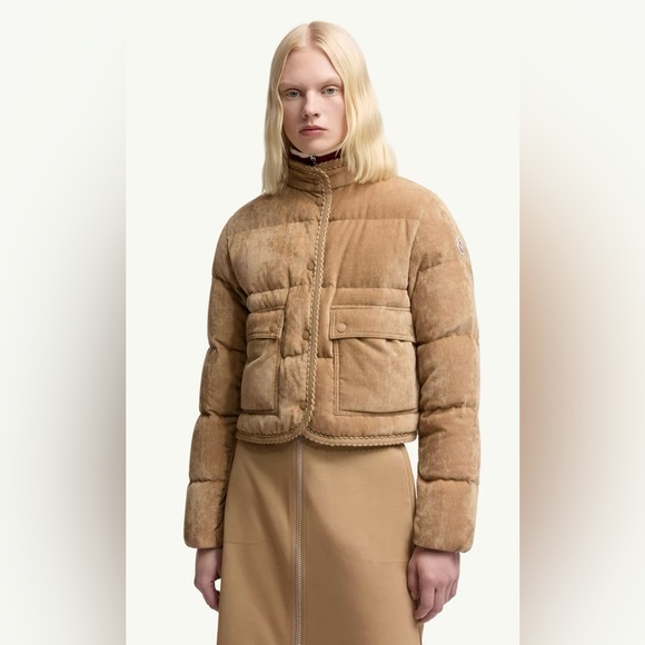 Moncler Jackets & Blazers - Moncler ‘Essarts Corduroy Down Jacket’